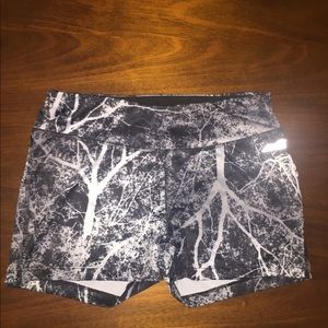 Athletic booty shorts